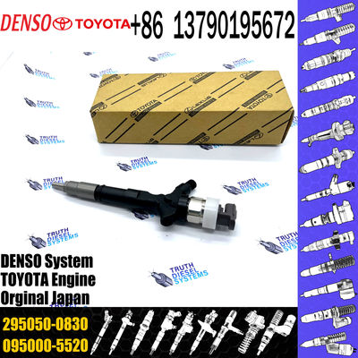 Diesel Fuel Injector 295050-0830 For Toyota Dyna 1KD-FTV 23670-39395 23670-30390