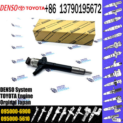 095000-6900 0950006900 Common Rail Fuel Injector 23670-0R160 23670-0R110 Auto Parts For Toyota Avensis 2.2 D 2AD-FTV
