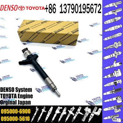 095000-6900 0950006900 Common Rail Fuel Injector 23670-0R160 23670-0R110 Auto Parts For Toyota Avensis 2.2 D 2AD-FTV