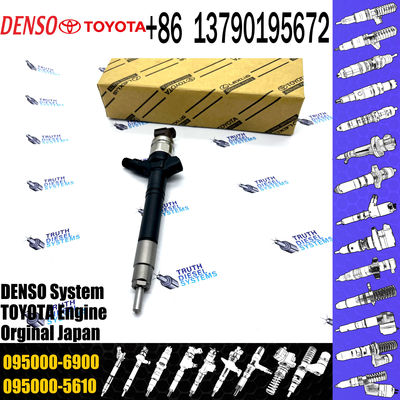 095000-6900 0950006900 Common Rail Fuel Injector 23670-0R160 23670-0R110 Auto Parts For Toyota Avensis 2.2 D 2AD-FTV