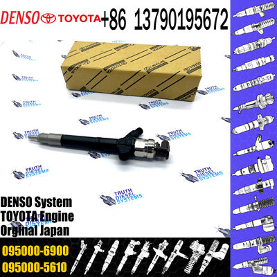 095000-6900 0950006900 Common Rail Fuel Injector 23670-0R160 23670-0R110 Auto Parts For Toyota Avensis 2.2 D 2AD-FTV