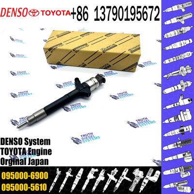 095000-6900 0950006900 Common Rail Fuel Injector 23670-0R160 23670-0R110 Auto Parts For Toyota Avensis 2.2 D 2AD-FTV