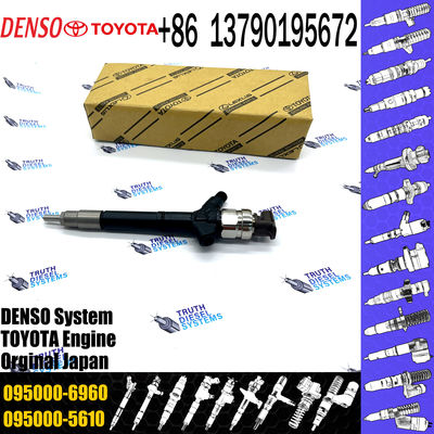 Injector Nozzle 23670-0R030 23670-09240 Injector For Toyota 1AD-FTV Common Rail Injector 095000-6410 095000-6960