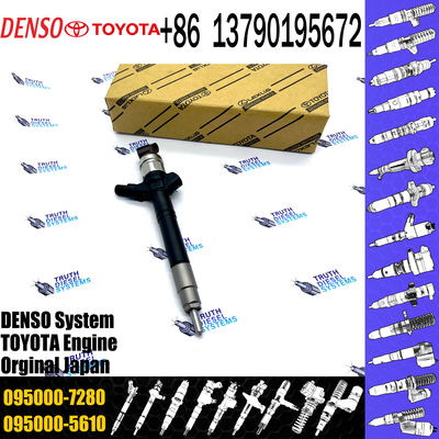 Diesel Common Rail Fuel Injector 095000-7640 095000-7630 095000-7280 095000-7270 For TOYO-TA 23670-0R170 23670-09290