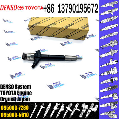Diesel Common Rail Fuel Injector 095000-7640 095000-7630 095000-7280 095000-7270 For TOYO-TA 23670-0R170 23670-09290