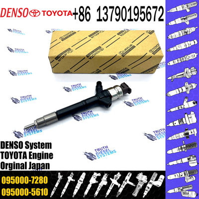 Diesel Common Rail Fuel Injector 095000-7640 095000-7630 095000-7280 095000-7270 For TOYO-TA 23670-0R170 23670-09290