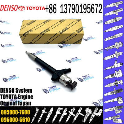 Injector Nozzle 23670-0R160 095000-7600 Injector For Toyota 2AD-FTV Avensis Common Rail Injector 23670-0R160 095000-7600