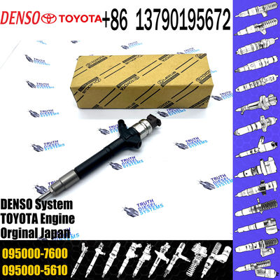 Injector Nozzle 23670-0R160 095000-7600 Injector For Toyota 2AD-FTV Avensis Common Rail Injector 23670-0R160 095000-7600