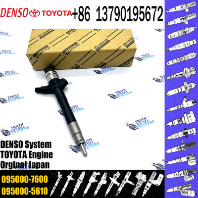 Injector Nozzle 23670-0R160 095000-7600 Injector For Toyota 2AD-FTV Avensis Common Rail Injector 23670-0R160 095000-7600