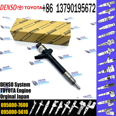 Injector Nozzle 23670-0R160 095000-7600 Injector For Toyota 2AD-FTV Avensis Common Rail Injector 23670-0R160 095000-7600