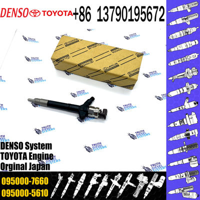Common Rail Fuel Injector 23670-0R190 Diesel Fuel Injector 095000-7660 Original Remain Injector 23670-0R190
