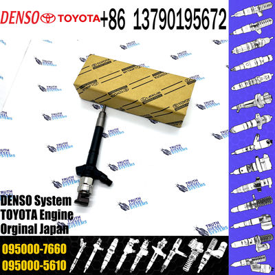 Common Rail Fuel Injector 23670-0R190 Diesel Fuel Injector 095000-7660 Original Remain Injector 23670-0R190