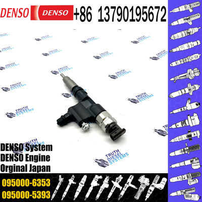 Fuel Common Rail Injector 095000-6352 095000-6353 For SK200-8 SK210-8 Excavator J05E