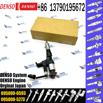 Diesel Fuel Inyector Common Rail Injector 0950006593 23670-E0010 23670E0010 095000-6593 for Hino J08E-TM engine