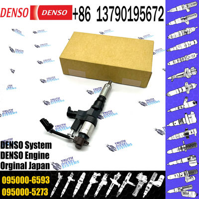 Diesel Fuel Inyector Common Rail Injector 0950006593 23670-E0010 23670E0010 095000-6593 for Hino J08E-TM engine