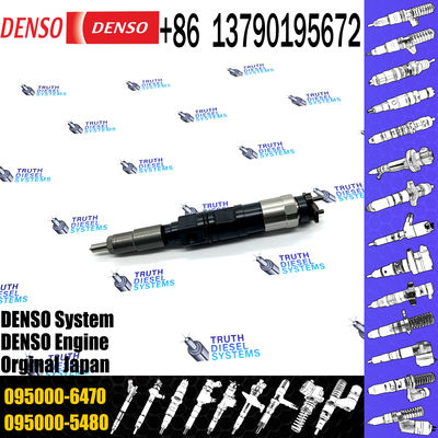 High Quality New Fuel Injector 095000-6470 for Excavator 350DLC 350GLC 380GLC 380GLC Engine 6090 9.0L
