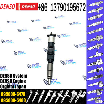 High Quality New Fuel Injector 095000-6470 for Excavator 350DLC 350GLC 380GLC 380GLC Engine 6090 9.0L