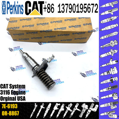 Diesel Common Rail Fuel Injector 7E-6193 0R-8461 7E-8727 0R-8473 mechanical injector For Excavator Engine 3116
