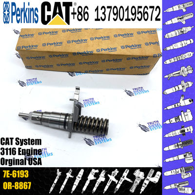 Diesel Common Rail Fuel Injector 7E-6193 0R-8461 7E-8727 0R-8473 mechanical injector For Excavator Engine 3116