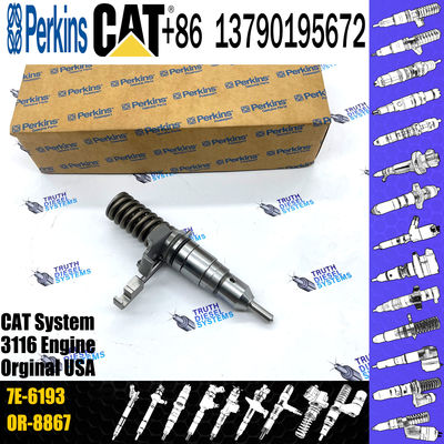 Diesel Common Rail Fuel Injector 7E-6193 0R-8461 7E-8727 0R-8473 mechanical injector For Excavator Engine 3116