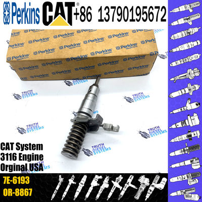 Diesel Common Rail Fuel Injector 7E-6193 0R-8461 7E-8727 0R-8473 mechanical injector For Excavator Engine 3116
