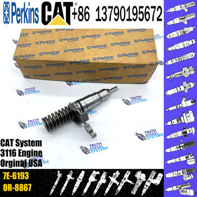 Diesel Common Rail Fuel Injector 7E-6193 0R-8461 7E-8727 0R-8473 mechanical injector For Excavator Engine 3116