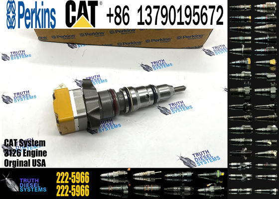 Diesel engine fuel injector 222-5966 2225966 diesel injector assembly fuel injection spare parts 222-5966