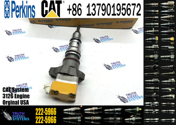 Diesel engine fuel injector 222-5966 2225966 diesel injector assembly fuel injection spare parts 222-5966