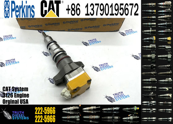 Diesel engine fuel injector 222-5966 2225966 diesel injector assembly fuel injection spare parts 222-5966