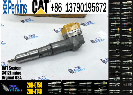 Quality goods common rail diesel fuel injector 174-7526 20R-0758 for caterpillar 3412E