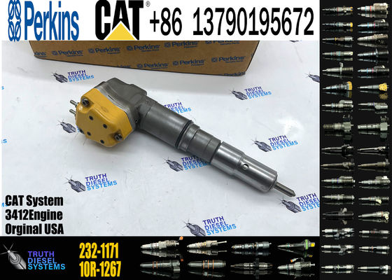 Diesel Common Rail Fuel Injector 232-1171 Rebuild Spare Parts Injection Nozzle 10R-1267 232-1183 232-1171