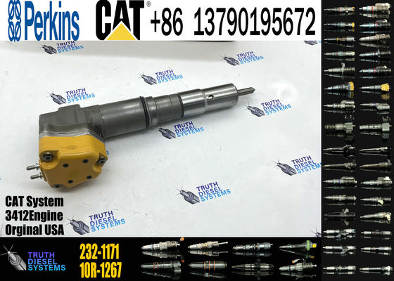 Diesel Common Rail Fuel Injector 232-1171 Rebuild Spare Parts Injection Nozzle 10R-1267 232-1183 232-1171
