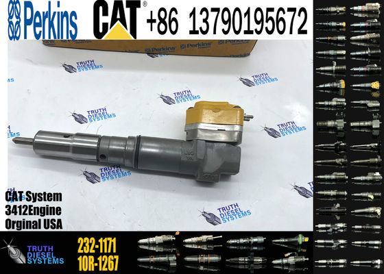 Diesel Common Rail Fuel Injector 232-1171 Rebuild Spare Parts Injection Nozzle 10R-1267 232-1183 232-1171