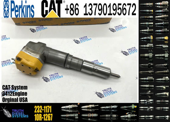 Diesel Common Rail Fuel Injector 232-1171 Rebuild Spare Parts Injection Nozzle 10R-1267 232-1183 232-1171