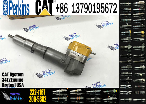High Quality Diesel Fuel Injector 20R-4148 232-1171 232-1167 For 3412 3412E Engine