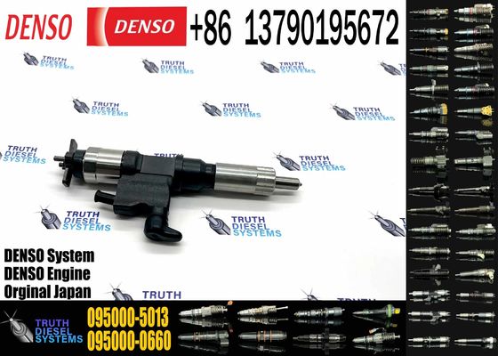 High Quality Common Rail Injector 095000-5011 095000-5012 095000-5013 for 4HK1 6HK1 Diesel Nozzle Assembly