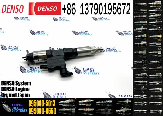High Quality Common Rail Injector 095000-5011 095000-5012 095000-5013 for 4HK1 6HK1 Diesel Nozzle Assembly
