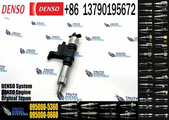 0950005360 Common Rail Injector Kit Nozzle 4HK1 6HK1 Diesel Fuel Injector Nozzles 095000-5360