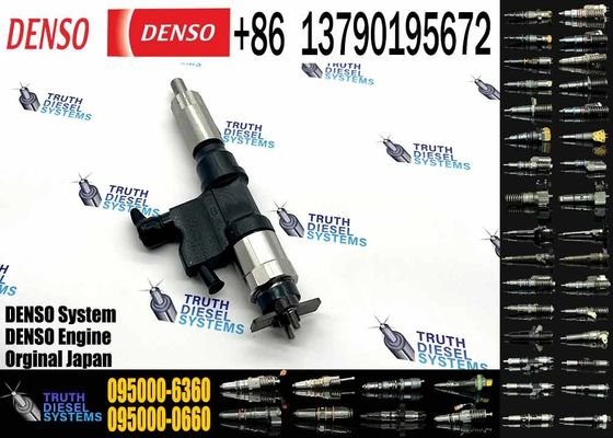 Diesel Common Rail Fuel Injector Assy 095000-6363 095000-6366 for ISUZU 6HK1 FORWARD 4HK1 N SERIES