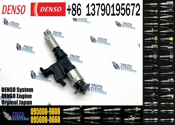 High Quality Diesel Fuel Injector 095000-9800 Common Rail Injection Nozzle 095000-9800 For ISUZU 4HK1