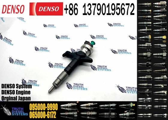 New diesel fuel injector truck engine spare parts 095000-9990 for ISUZU 4JJ1 injector diesel