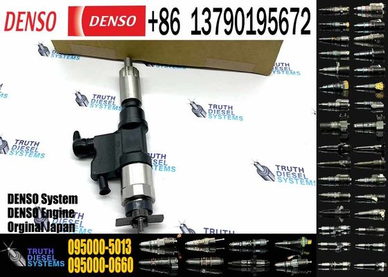 High Quality Common Rail Injector 095000-5011 095000-5012 095000-5013 for 4HK1 6HK1 Diesel Nozzle Assembly