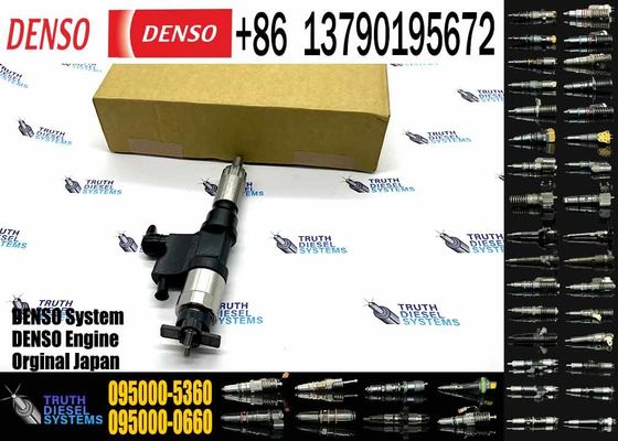 Diesel common rail injector 095000 5360 0950005360 095000-5360 for 6HK1 T6500 T7500 T8500 diesel injector