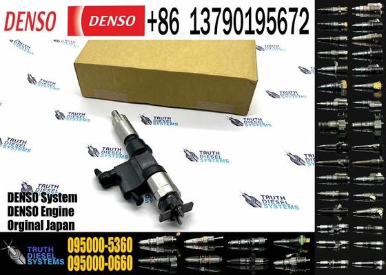 Diesel common rail injector 095000 5360 0950005360 095000-5360 for 6HK1 T6500 T7500 T8500 diesel injector