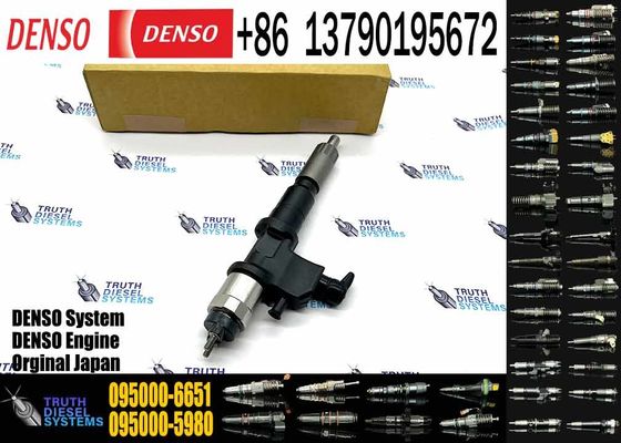 High Quality Common Rail Fuel Injector Assembly 095000-6650 8980305500 8980305504 095000-6651 for 6WF1 For ISUZU