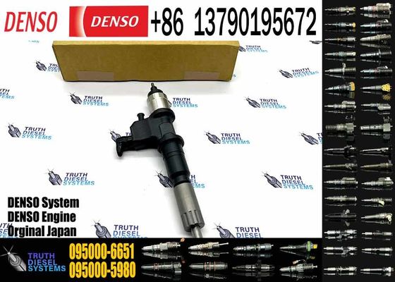 High Quality Common Rail Fuel Injector Assembly 095000-6650 8980305500 8980305504 095000-6651 for 6WF1 For ISUZU
