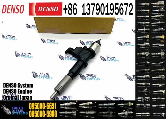 High Quality Common Rail Fuel Injector Assembly 095000-6650 8980305500 8980305504 095000-6651 for 6WF1 For ISUZU