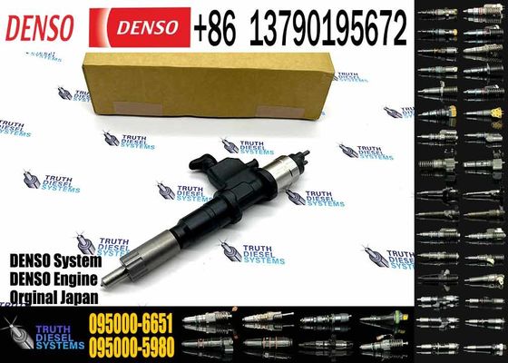 High Quality Common Rail Fuel Injector Assembly 095000-6650 8980305500 8980305504 095000-6651 for 6WF1 For ISUZU