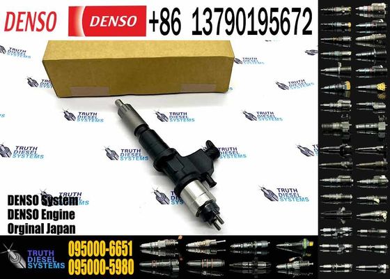 High Quality Common Rail Fuel Injector Assembly 095000-6650 8980305500 8980305504 095000-6651 for 6WF1 For ISUZU