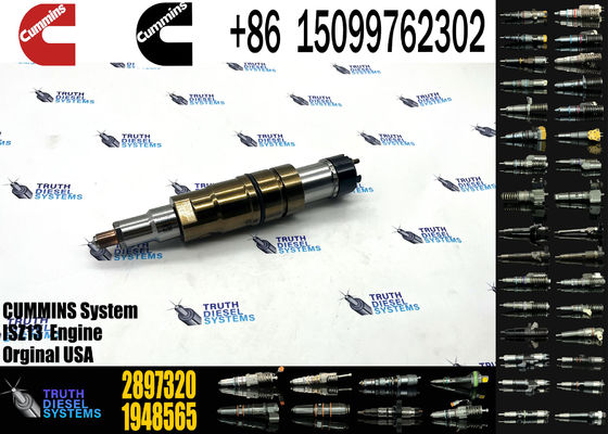 Common rail fuel injector 2872544 2897320 1933613 2030519 2031836 2872289 2086663 for Cum-mins Engine